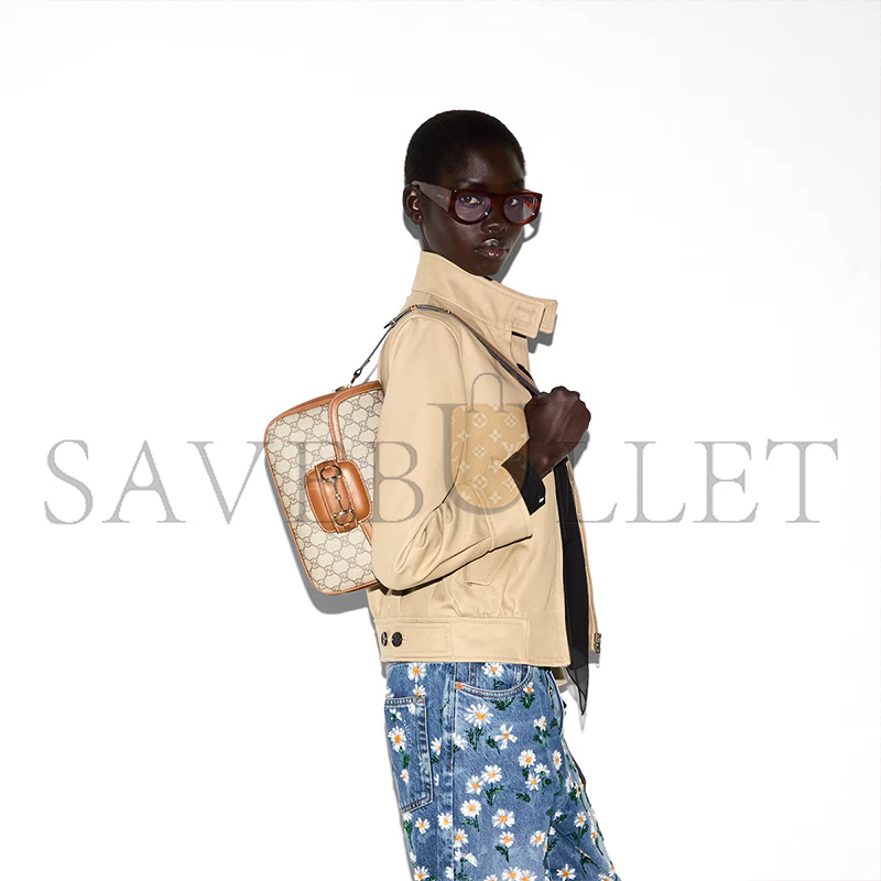 G*u*i horsebit 1955 soft small shoulder bag 815178 (26*17*10cm)